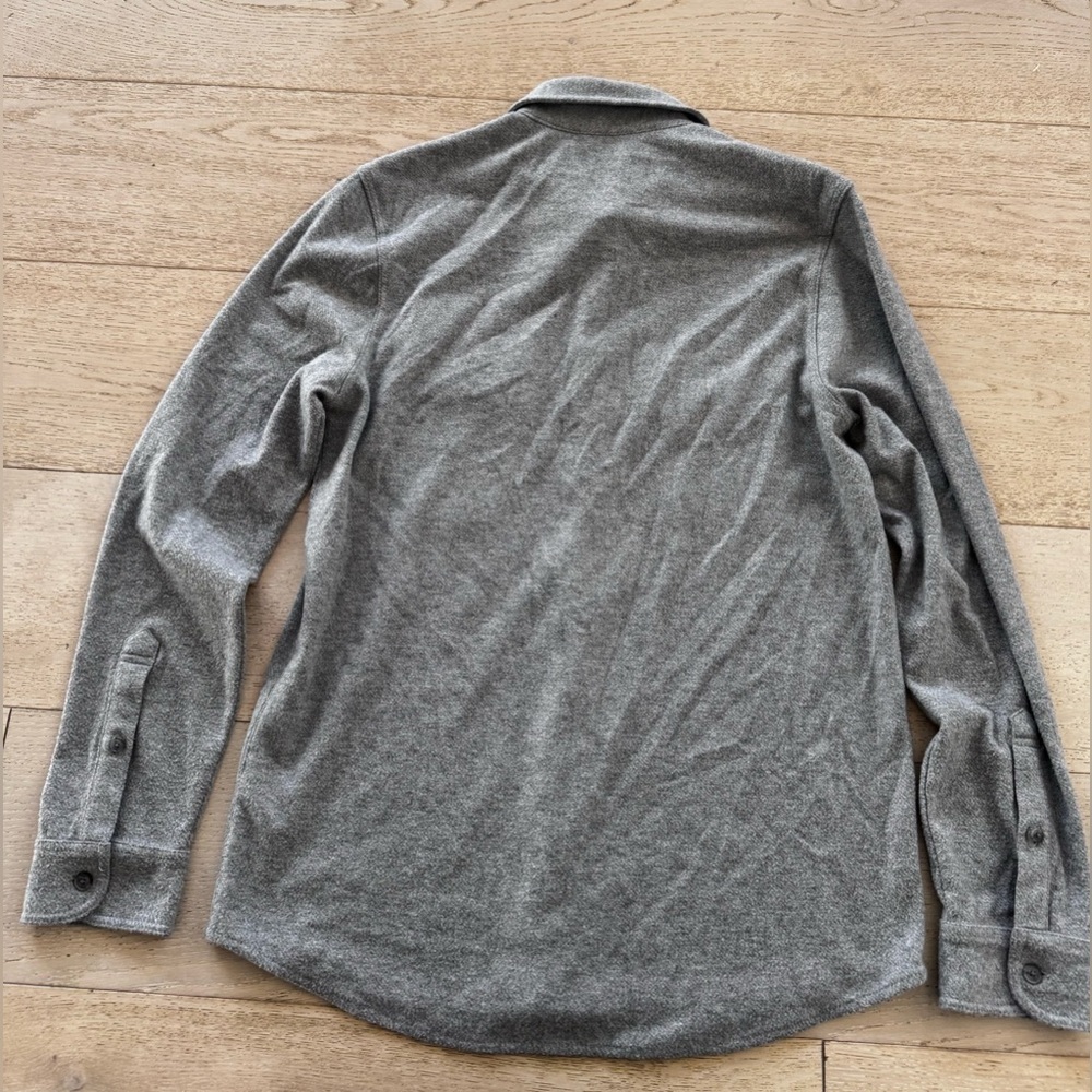 Faherty Legend Sweater flannel button down shirt M - Picture 5 of 9